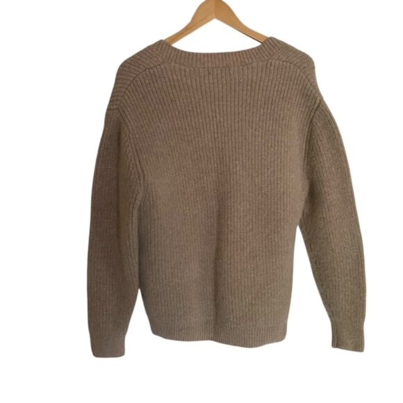 Zara Wool Blend Cardigan Sweater Large - Picture 3 of 4